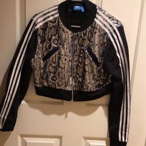 adidas sequin jacket